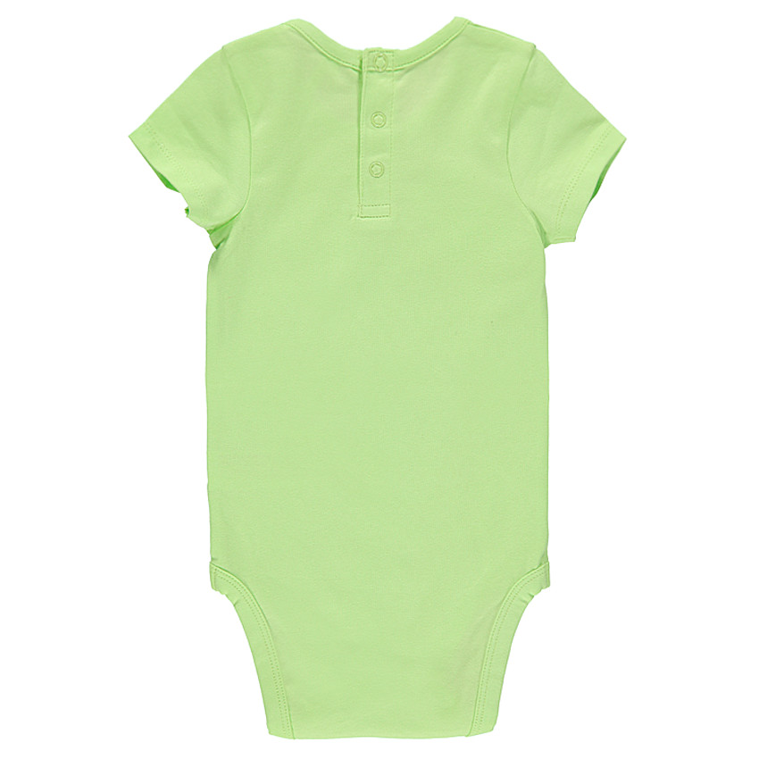 Κοντομάνικο μονόχρωμο κορμάκι από ζέρσεϊ 