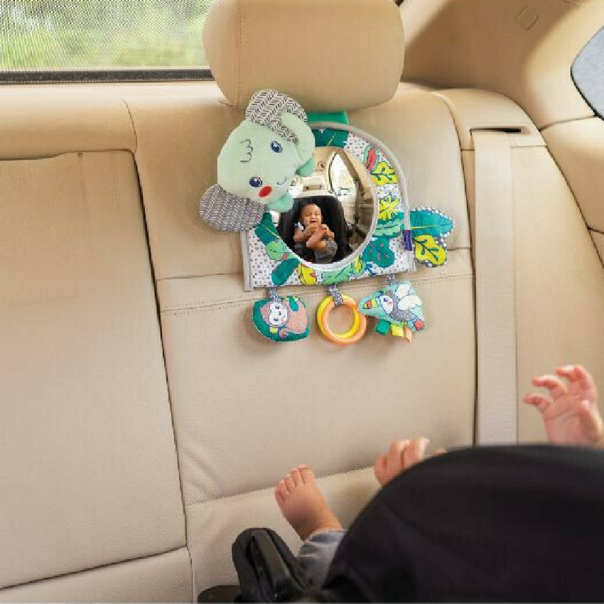 Κρεμαστο Παιχνιδι Δραστηριοτητων Discover & Play Activity Mirror INFANTINO 