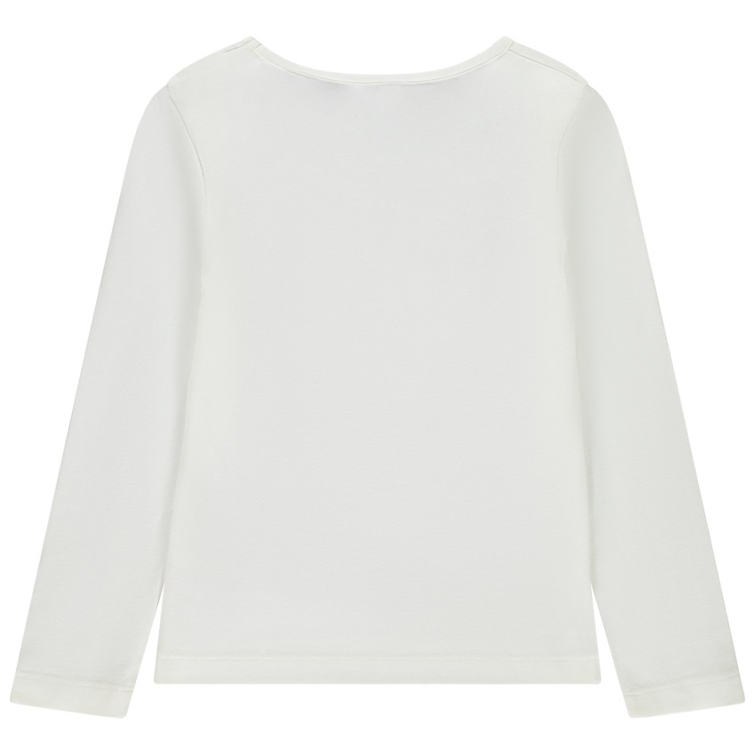 T-shirt με μακριά μανίκια με εκτύπωση για κορίτσι 