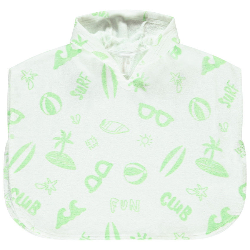 Κάπα μπάνιου με φαντεζί σχέδιο για μωρό 