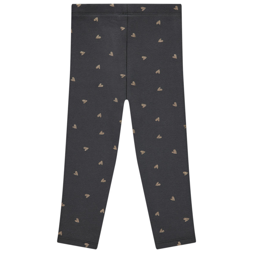 Κολάν επενδεδυμένο με sherpa και σχέδιο καρδιές για μωρό κορίτσι 