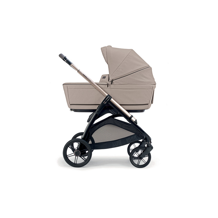 Συστημα Μεταφοράς Aptica Quattro Darwin Infant Recline Evo Vicuna Beige + Palladio-Μαύρος Σκελετός 