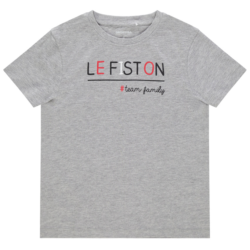 T-shirt κοντομάνικο με μήνυμα σχέδιο για αγόρι Main T-shirt κοντομάνικο με μήνυμα σχέδιο για αγόρι