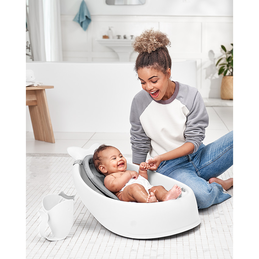 Skip Hop Αξεσουάρ Μπάνιου Moby Waterfall Rinser Άσπρο 