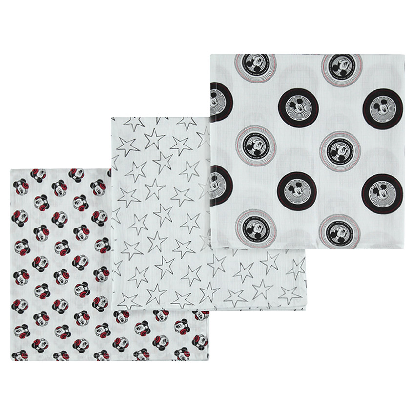 Σετ 3 πάνες Disney με μοτίβο τον Μίκυ/αστέρια 