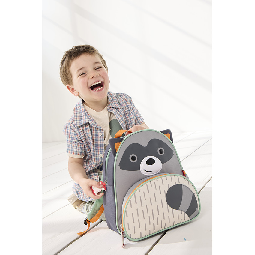 Skip Hop Zoo Παιδική Τσάντα Πλάτης Ρακούν 