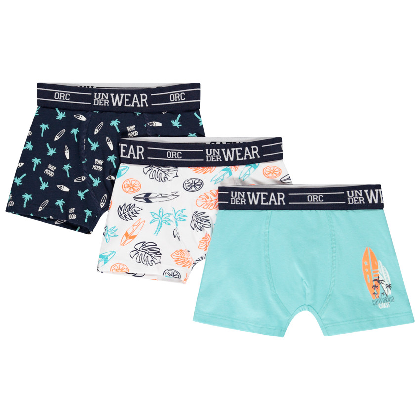 Σετ από 3 boxers με σχέδια φαντεζί  Additional Σετ από 3 boxers με σχέδια φαντεζί