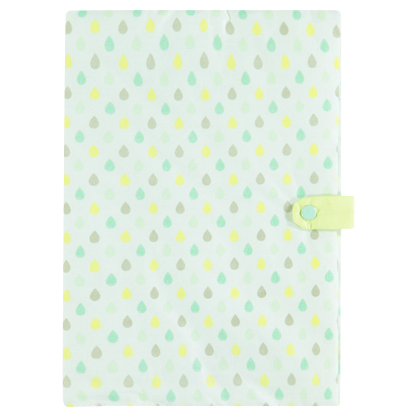 Couverture protège Carnet de Santé imprimé fantaisie en popeline 