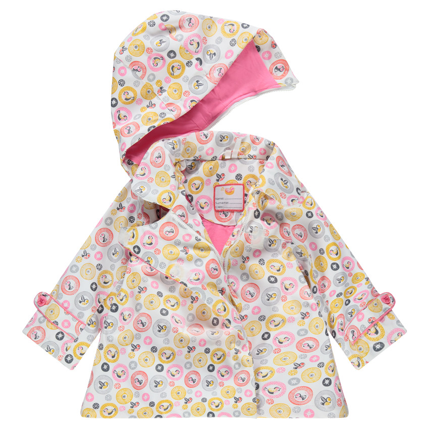 Αντιανεμικό με αφαιρούμενη κουκούλα και σχέδιο σε όλη την επιφάνεια  Additional Αντιανεμικό με αφαιρούμενη κουκούλα και σχέδιο σε όλη την επιφάνεια