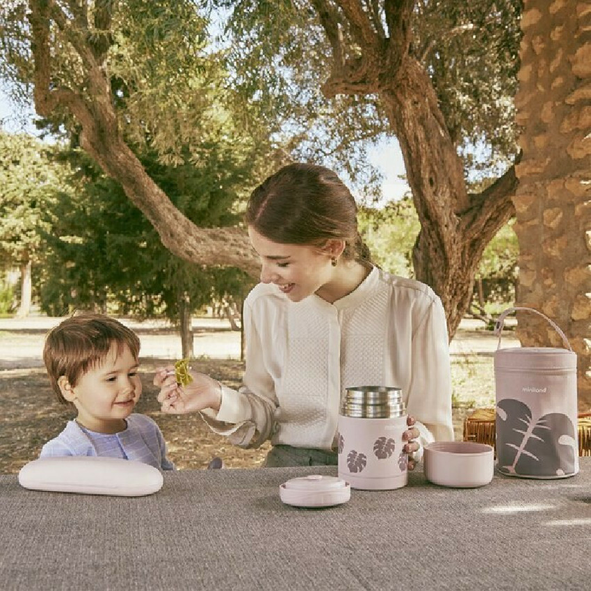 Θερμος Φαγητου Food Thermy Leaves 600 Ml MINILAND 