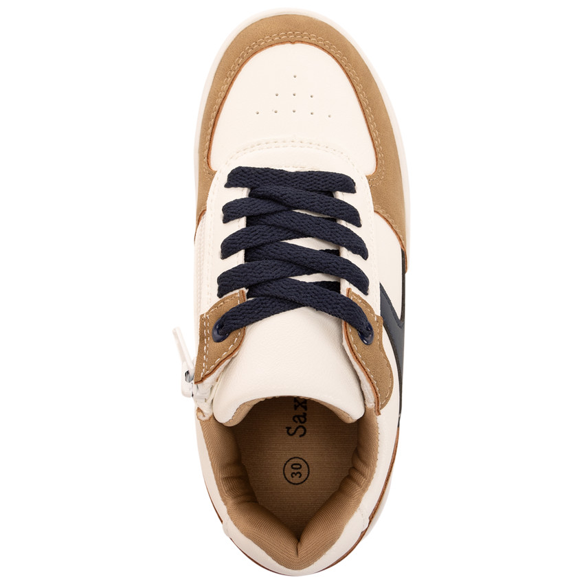 Αθλητικά παπούτσια χαμηλά με κομμάτια για αγόρι 