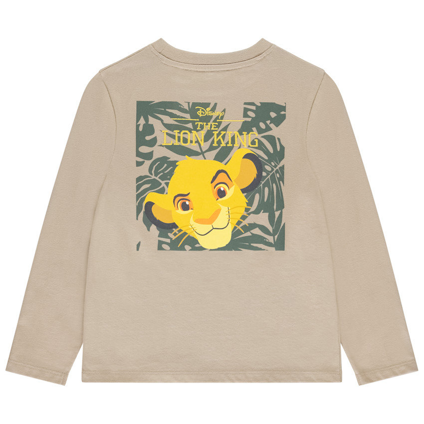 Μακρυμάνικο μπλουζάκι με σχέδιο Simba Disney για αγόρι 