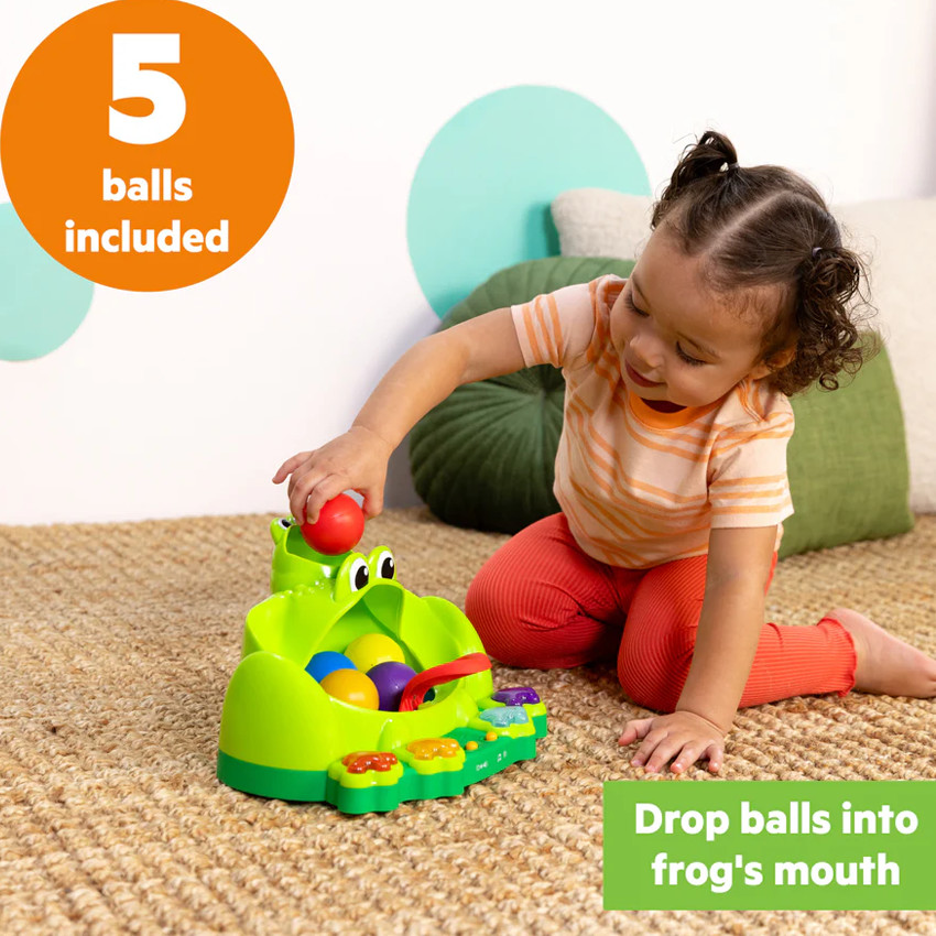 Παιχνίδι Bright Starts Poppi'N Ball Frog Ball Play 