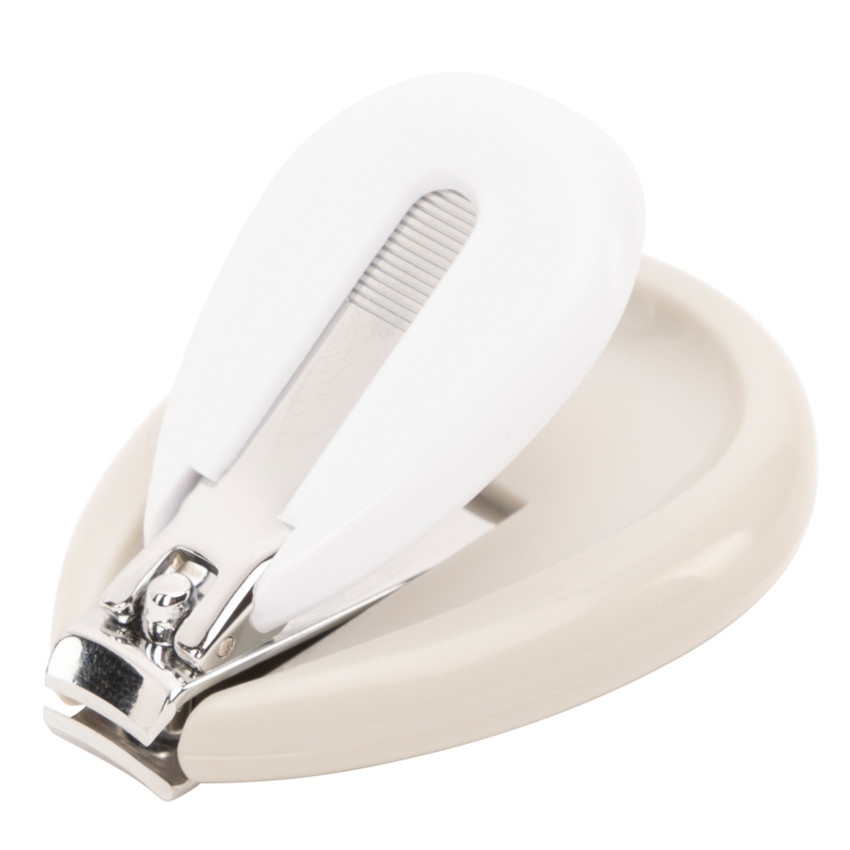 Κόφτης νυχιών μεταλλικός γκρι 