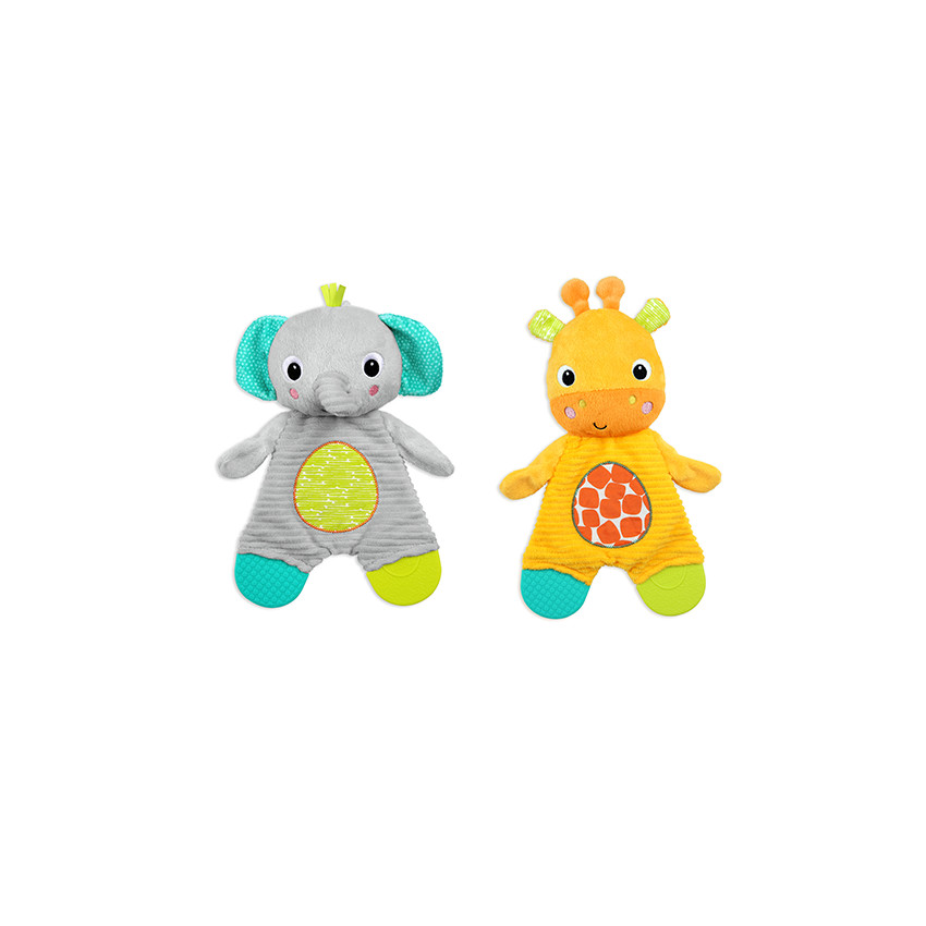 Μαλακό παιχνίδι με Μασητικό Snuggle & Teethe BRIGHT STARTS - 1τμχ 