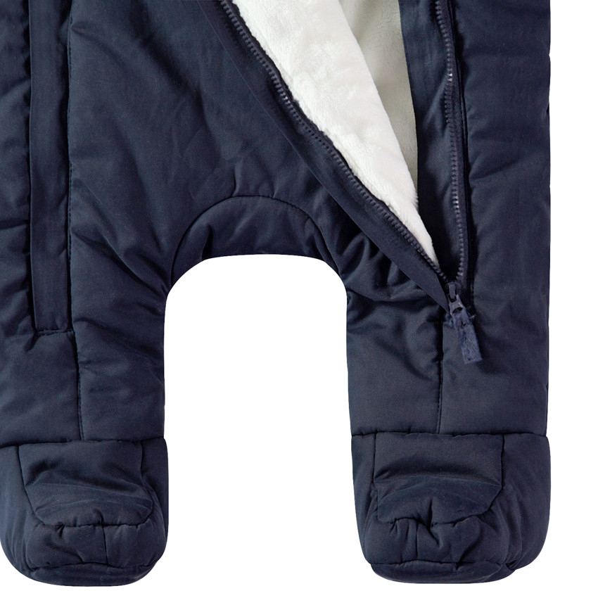 Φόρμα εξόδου με επένδυση sherpa και ανάγλυφο λοφίο 