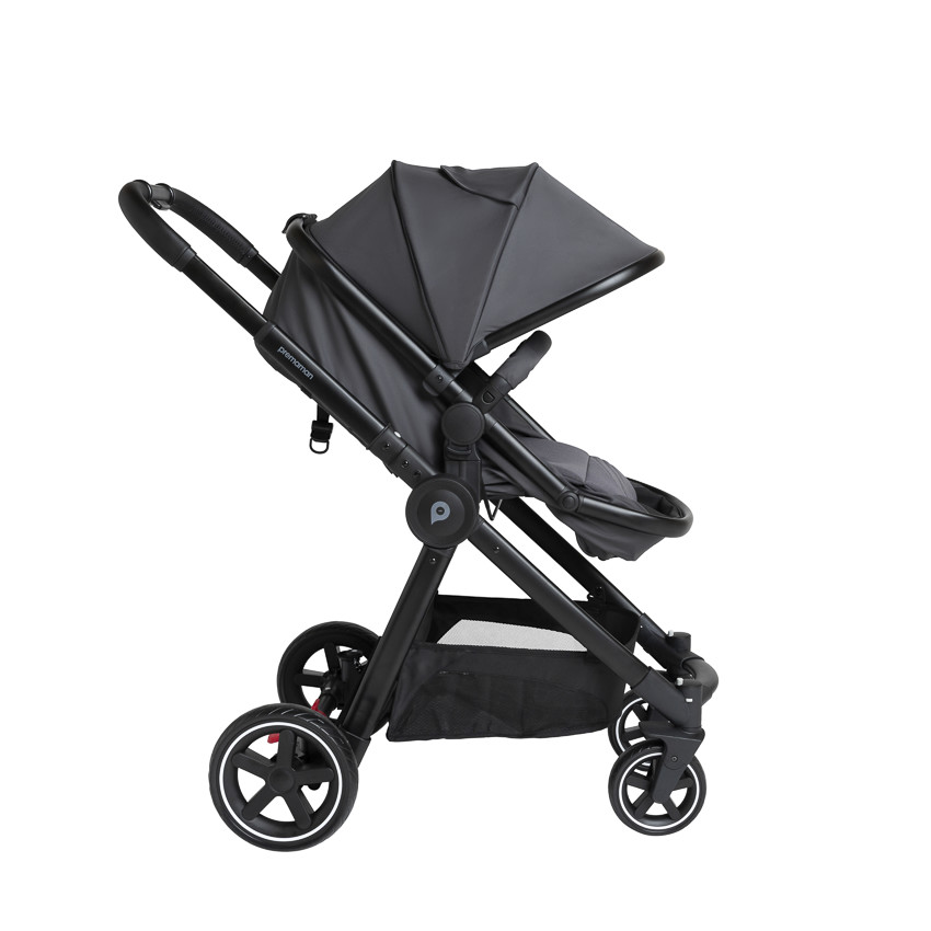 Poussette trio combiné Sienna + siège-auto i-Prim gris chiné 