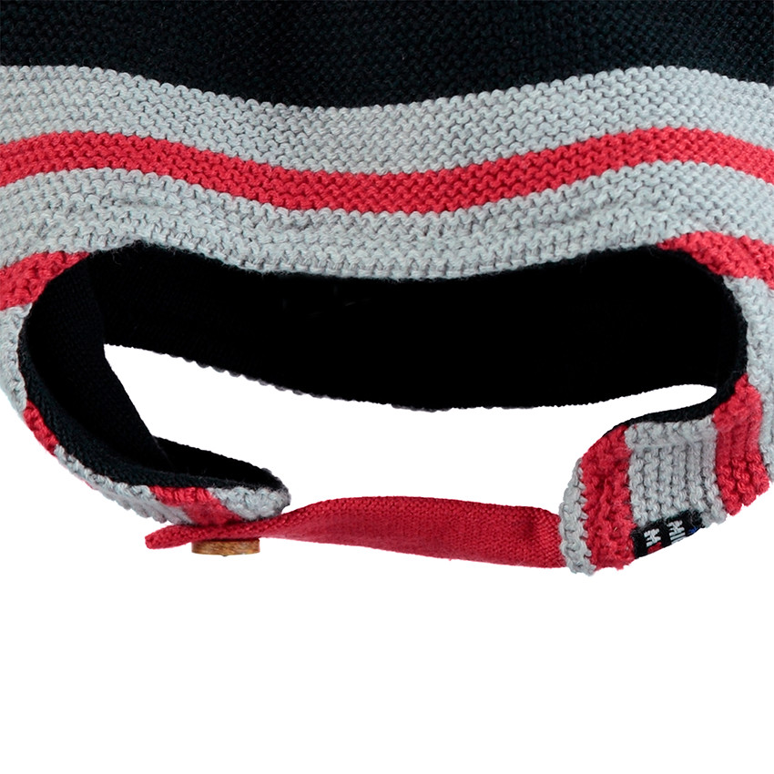 Περουβιανός σκούφος με λωρίδες σε αντίθεση και αυτάκια Μίκυ της ©Disney 