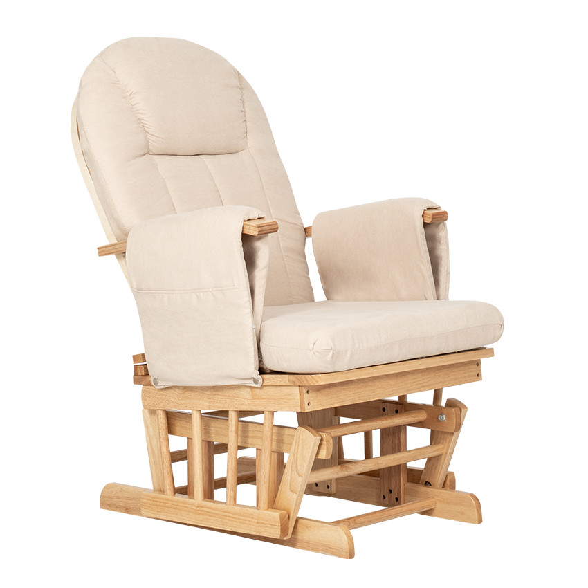 Καρέκλα Θηλασμού Breast & Rest Beige Wooden Frame Pregnancy Chair - Kiddo 