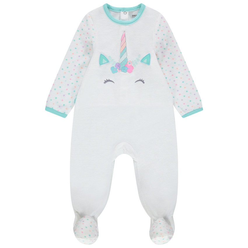 Φορμάκι βελουτέ με τύπωμα μονόκερος και παγιέτες   