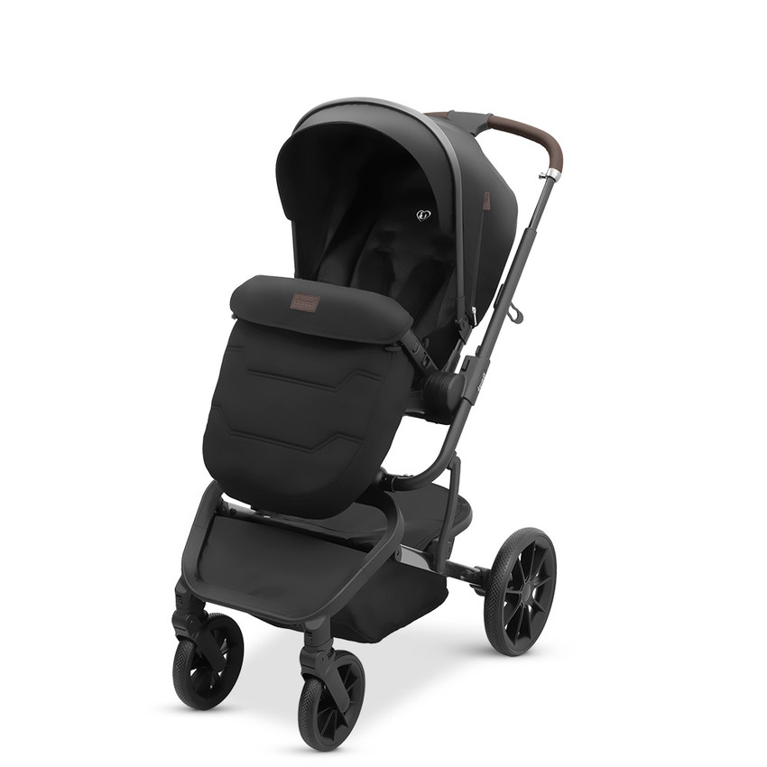 Πολυκαρότσι Fly Midnight Black 3in1 + Κάθισμα Αυτοκινήτου i-Size 40–87cm Nano Midnight Black 