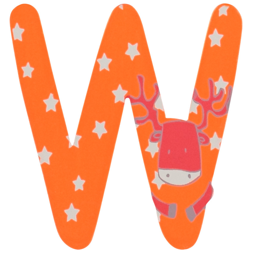 Ξύλινο γράμμα W 