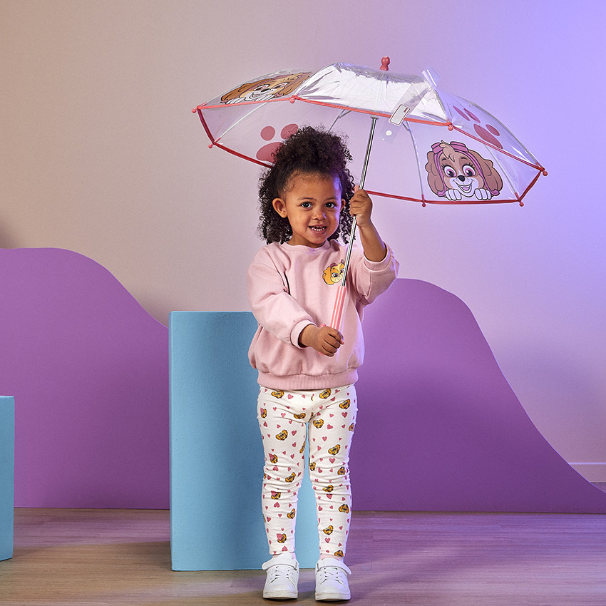 Parapluie transparent Stella Pat'Patrouille pour fille 
