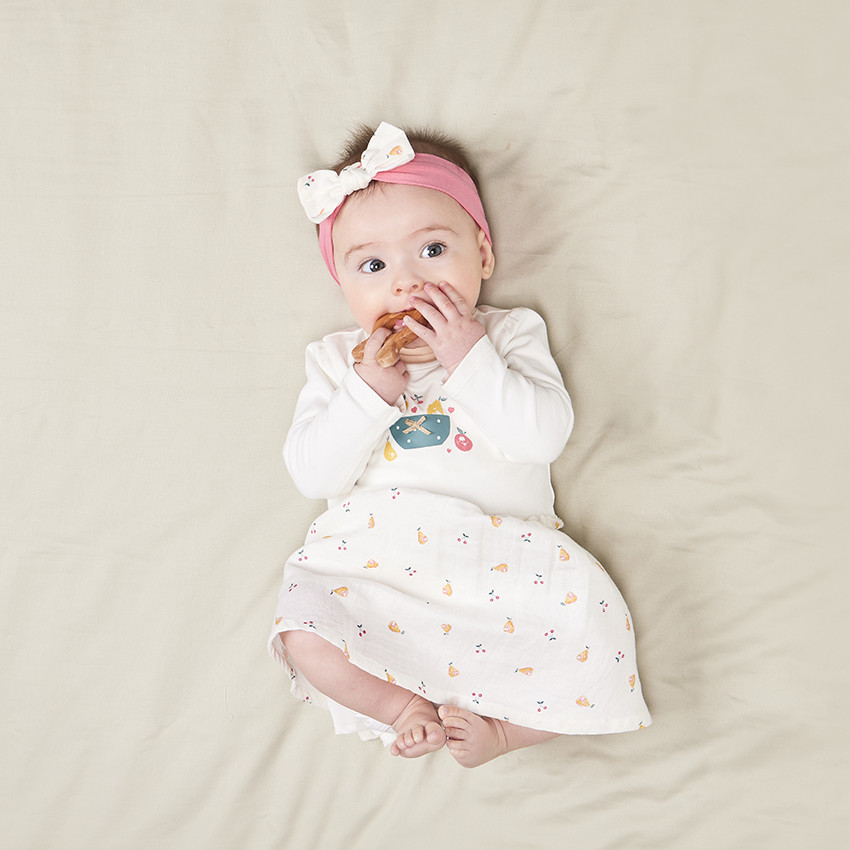 Φόρεμα 2 σε 1 από jersey για bebe κορίτσι  Additional Φόρεμα 2 σε 1 από jersey για bebe κορίτσι