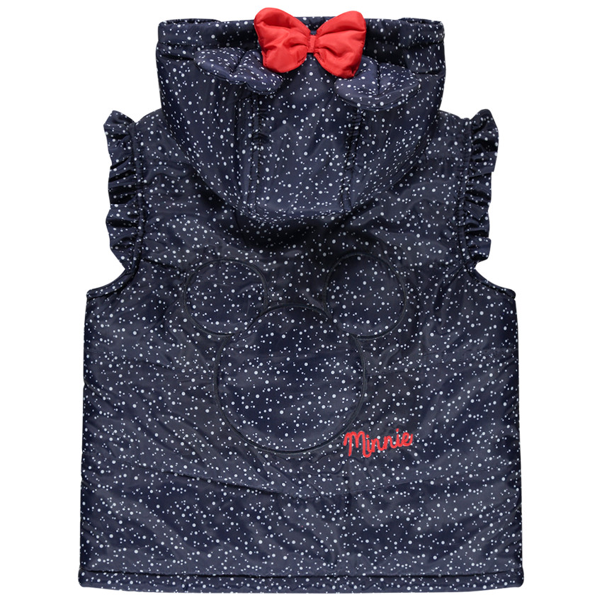 Αμάνικο καπιτονέ μπουφάν με πουά και κέντημα Minnie της Disney  Additional Αμάνικο καπιτονέ μπουφάν με πουά και κέντημα Minnie της Disney