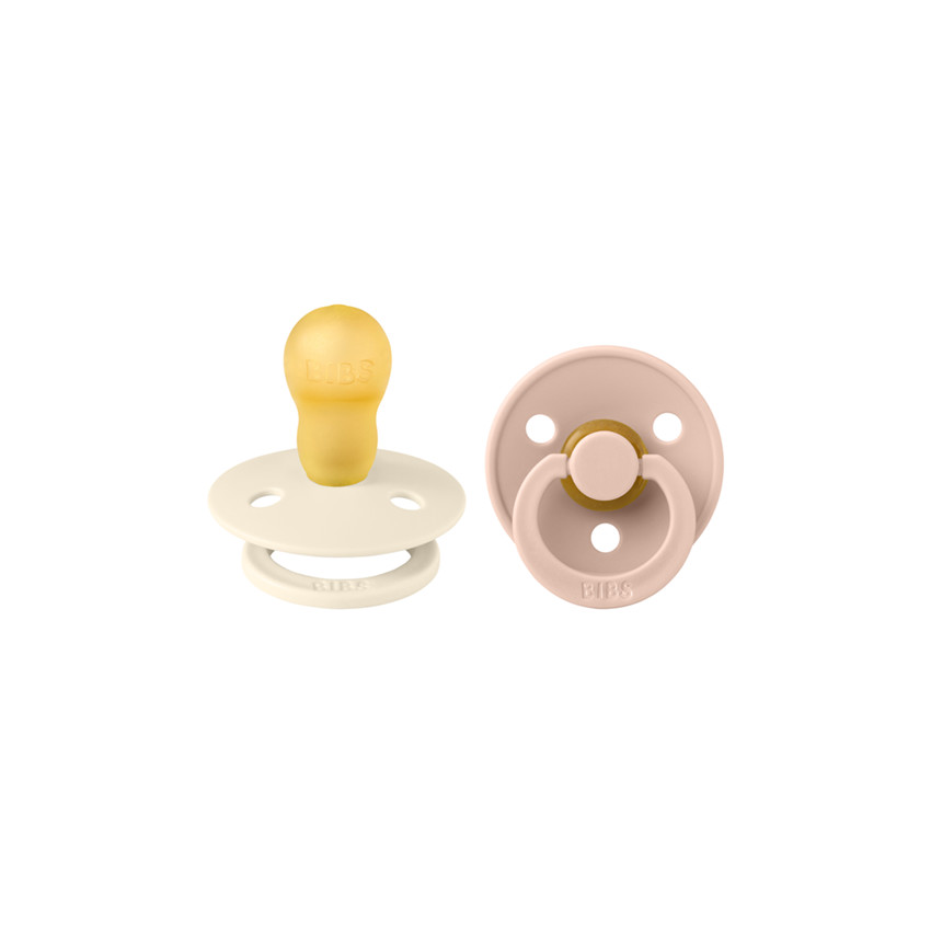 Σετ Πιπίλες 2Τ Colour Latex No3 Ivory/Blush Bibs  