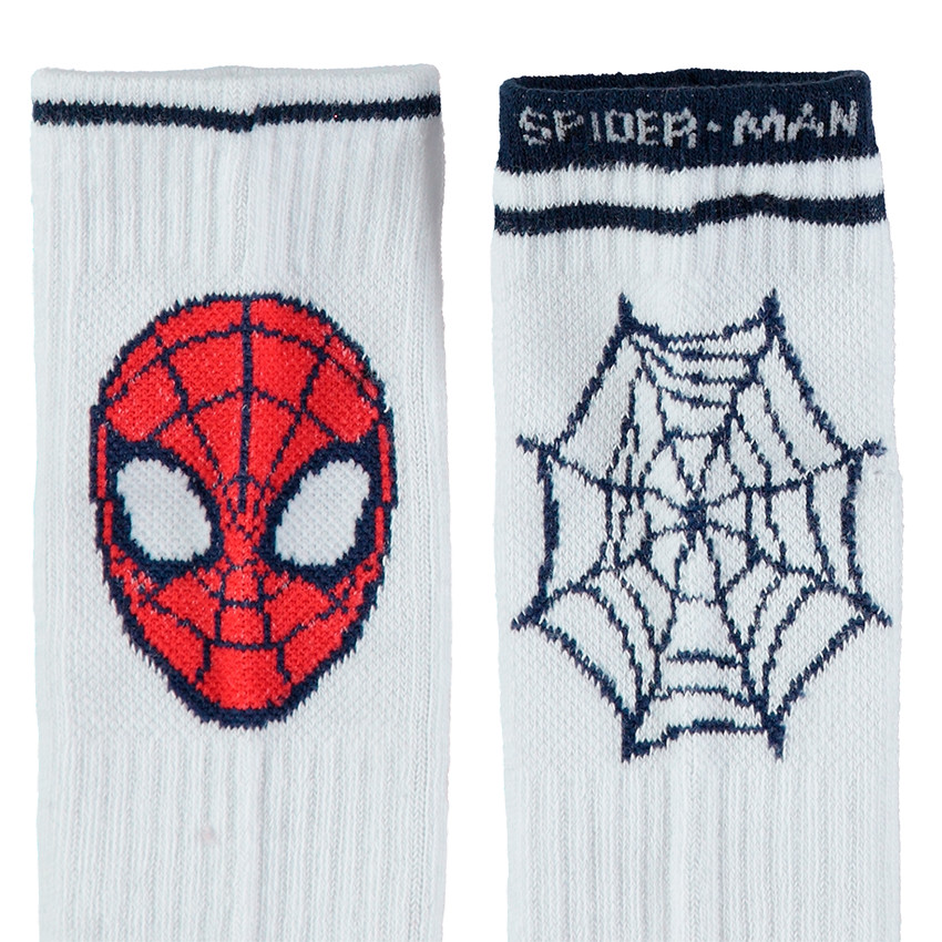 Σετ 3 ζευγάρια κάλτσες με ζακάρ μοτίβο Spiderman της Marvel 