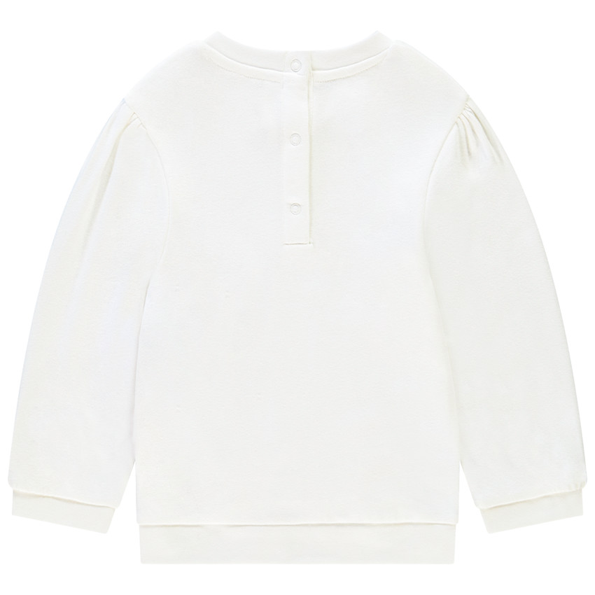 Φούτερ molleton με σχέδιο κέντημα για bebe κορίτσι  Additional Φούτερ molleton με σχέδιο κέντημα για bebe κορίτσι