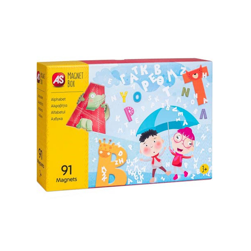 Εκπαιδευτικοί Χάρτινοι Μαγνήτες ΑΒ 3+ 