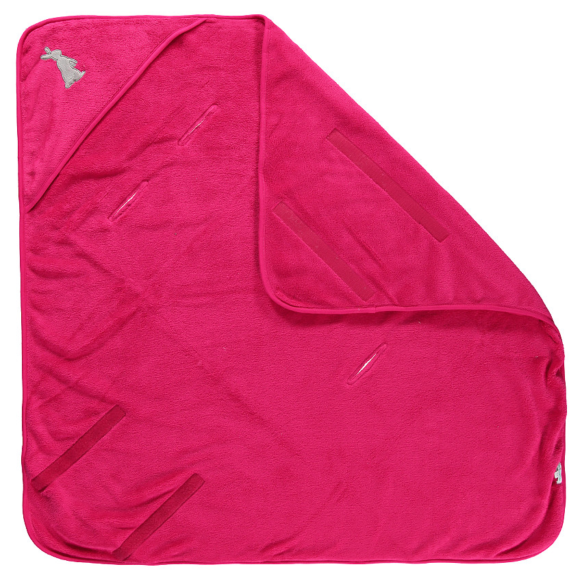 Couverture enveloppante multi usages en sherpa 