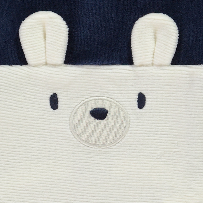 Φορμάκι αρκουδάκι από βελουτέ φαντασία για μωρό 