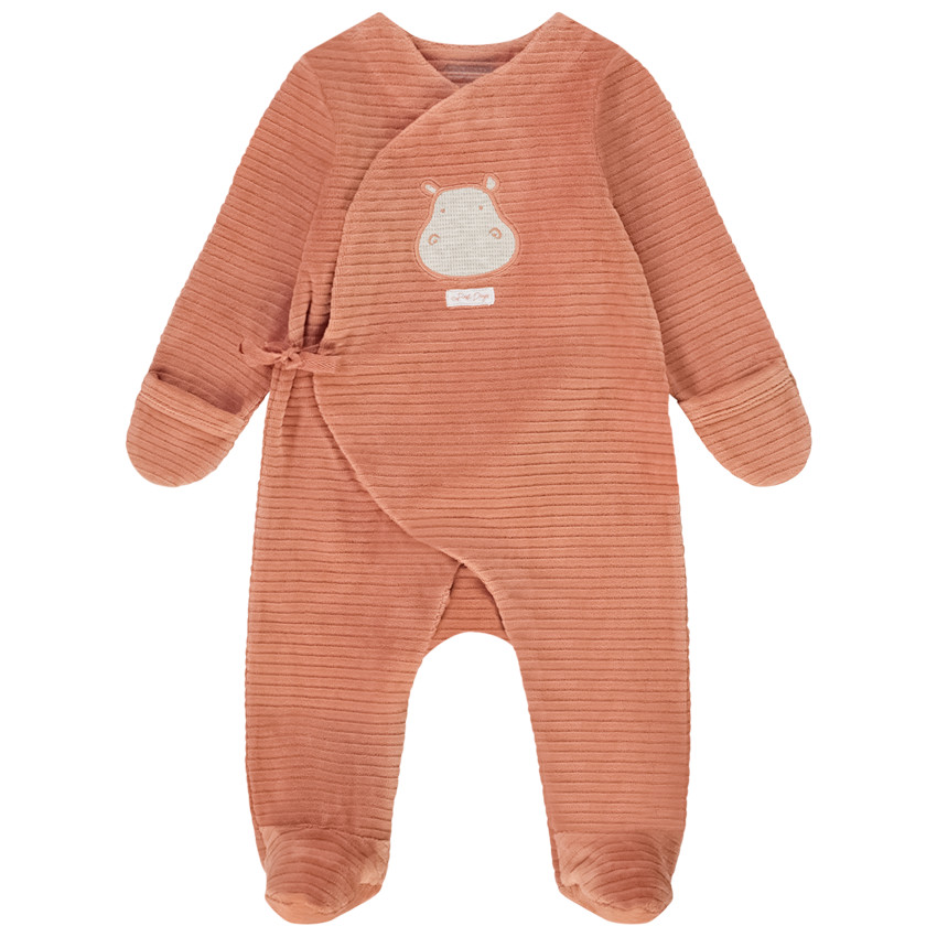 Φορμάκι βελουτέ φαντεζί patch ιπποπόταμος για μωρό 