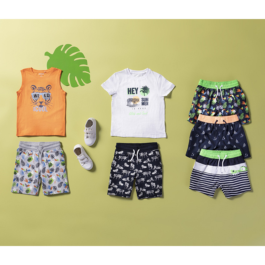 Βερμούδα molleton εμπριμέ  Additional Βερμούδα molleton εμπριμέ