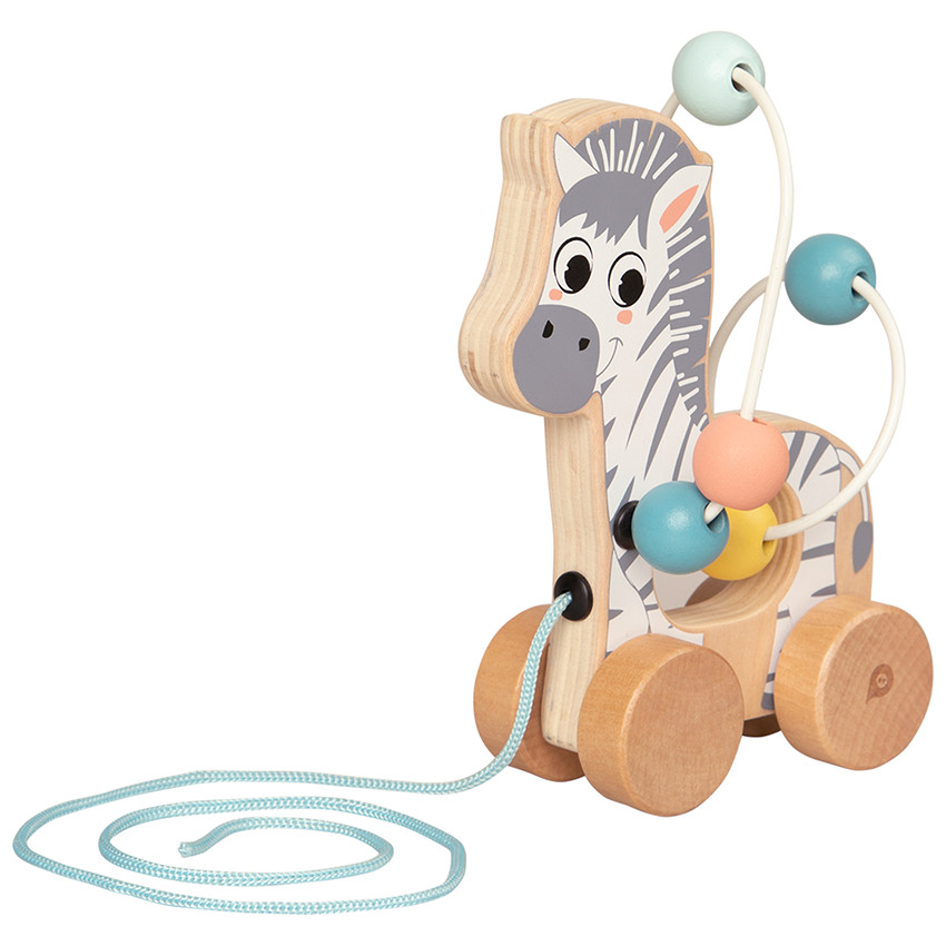 Ζέβρα με μπίλιες σε ρόδες - Crazy colors 2.0 