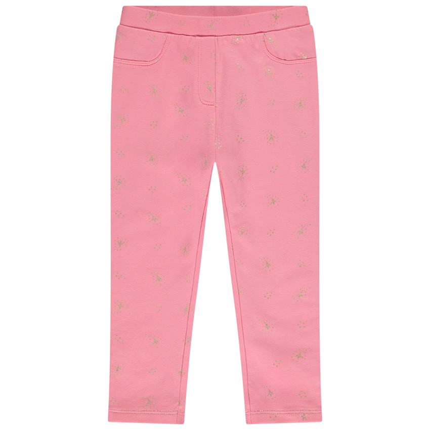 Τζέγκινγκ από molleton με φανταχτερό σχέδιο για bebe κορίτσι 