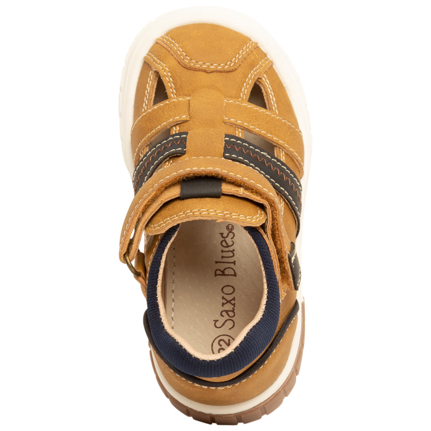 Σανδάλια effet δερματίνη με scratch για αγόρι 