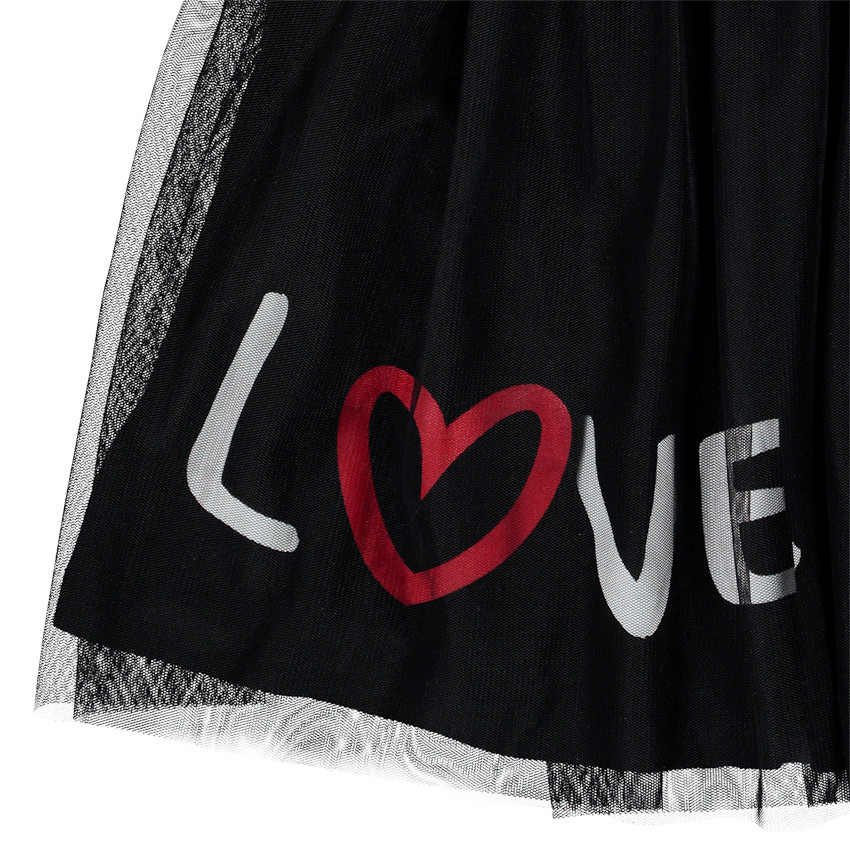 Φούστα με τούλι με μέση φαντεζί για κορίτσι  Additional Φούστα με τούλι με μέση φαντεζί για κορίτσι