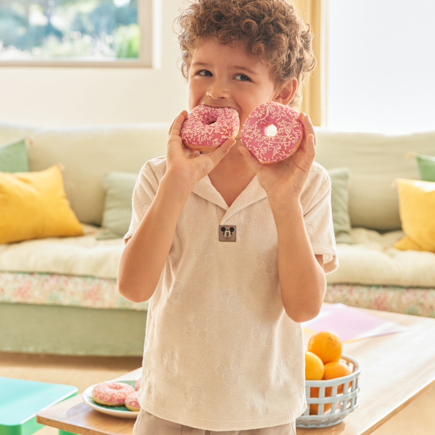 Πολό μανίκια κοντά από αφρώδες υλικό Mickey Disney για αγόρι 