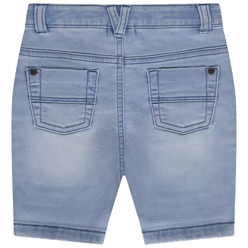 Βερμούδα effet jean τσαλακωμένο για bebe αγόρι  Additional Βερμούδα effet jean τσαλακωμένο για bebe αγόρι