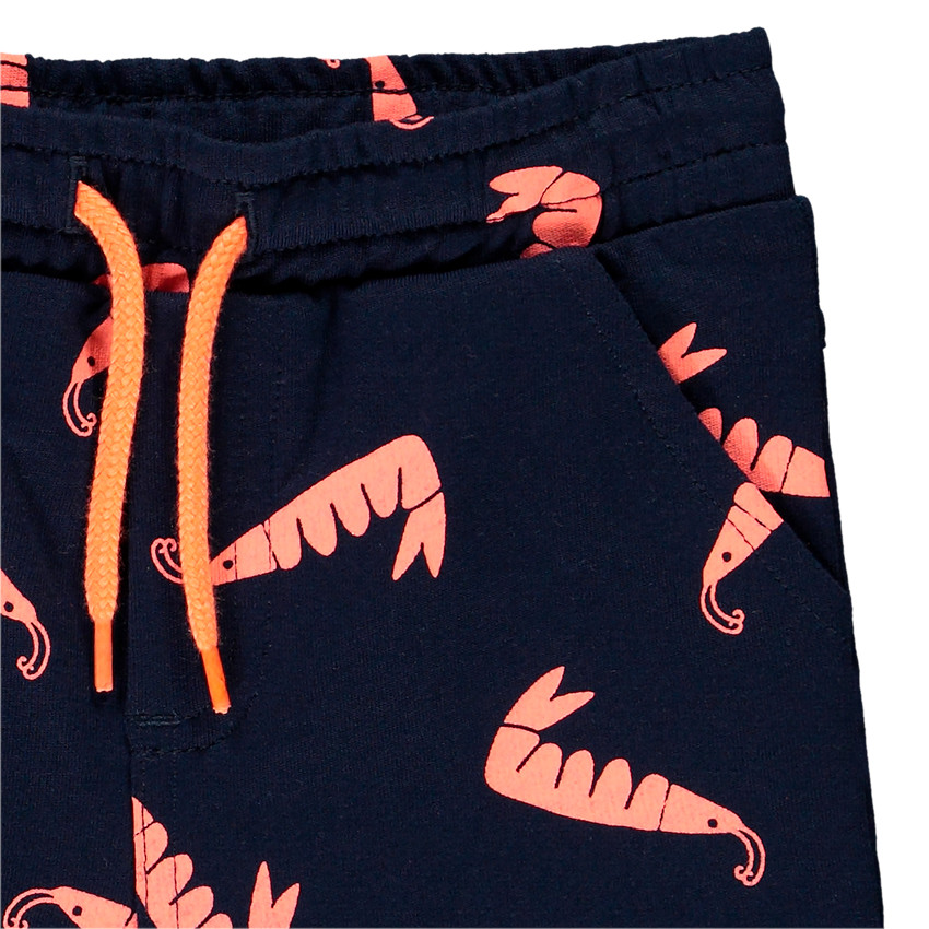 Bermuda imprimé crevettes pour bébé garçon Main Bermuda imprimé crevettes pour bébé garçon