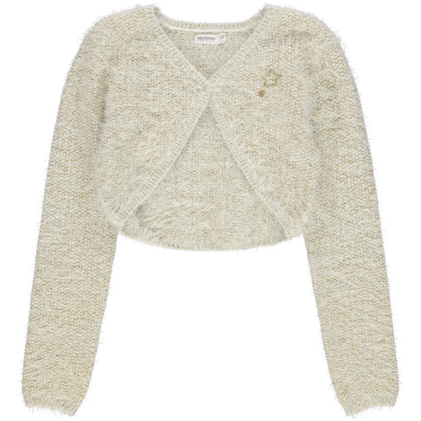 Junior - Gilet en tricot poil à étoile en sequins  Additional Junior - Gilet en tricot poil à étoile en sequins