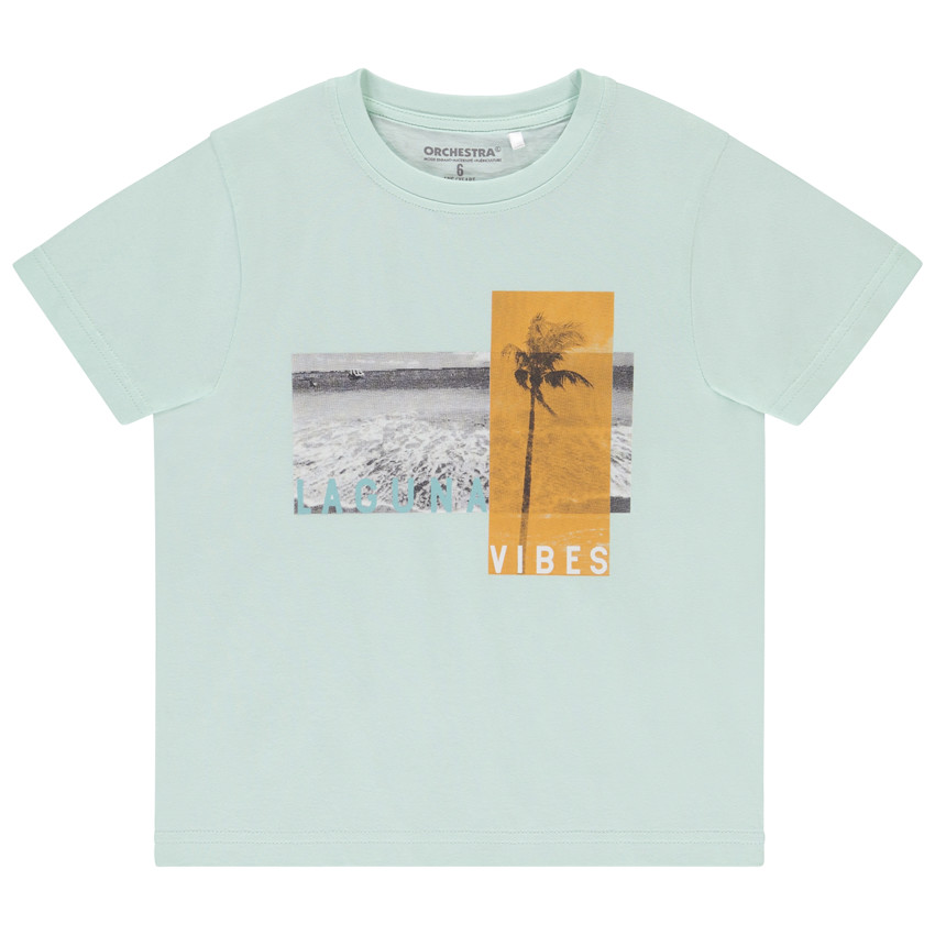 Κοντομάνικο μπλουζάκι jersey με φωτοτύπωμα για αγόρι 