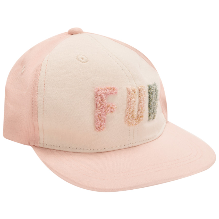 Καπέλο snapback Fun με patchs bouclettes κορίτσι 