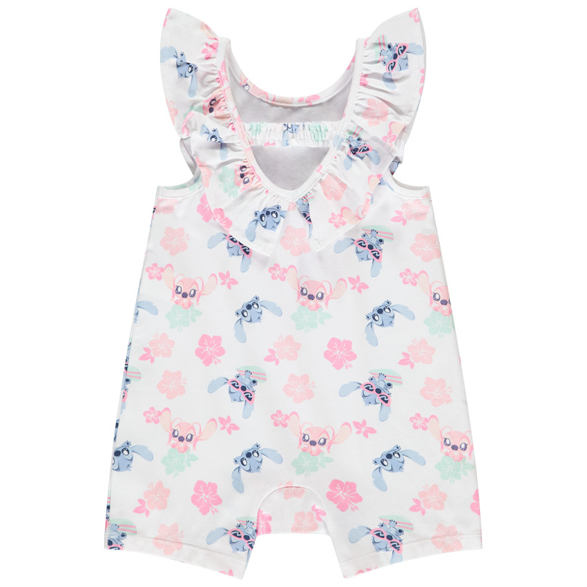 Combi κοντό Stitch Disney για bebe κορίτσι 