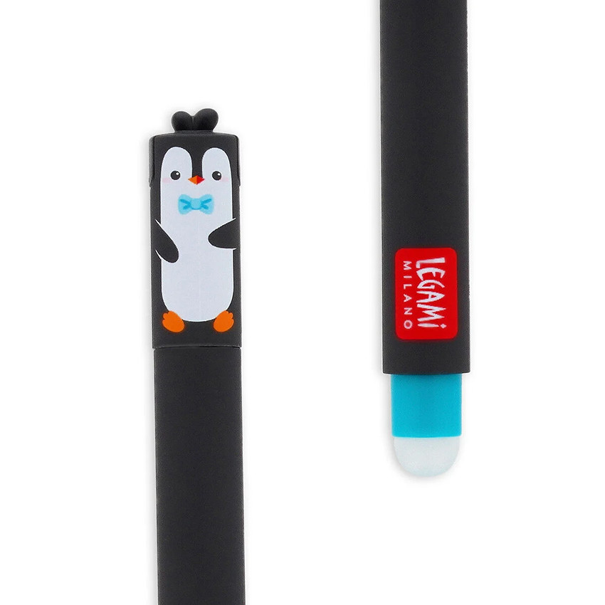 Τυρκουάζ στυλό gel με μελάνι που σβήνει Penguin 