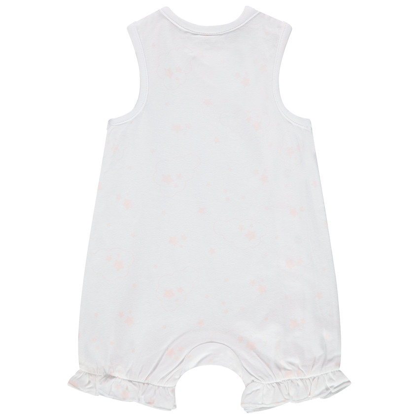 Σαλοπέτα κοντή από βαμβάκι με σχέδιο αστέρια 